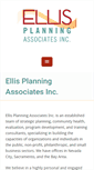 Mobile Screenshot of ellisplanningassociates.com